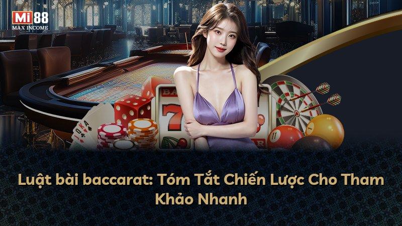 Luật bài baccarat: Tóm Tắt Chiến Lược Cho Tham Khảo Nhanh